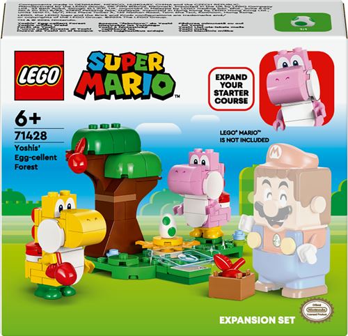 Lego Super Mario Ensemble D'extension For&ecirc;t De Yoshi 71428 Lego