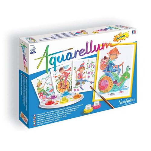 Kit créatif Aquarellum Junior Lutins SentoSphère