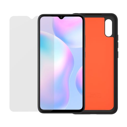 Pack Coque TPU Liquid + Protection écran en verre trempé Xiaomi pour Xiaomi Redmi 9A