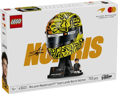 McLaren Mastercard F1 Team Casque de Lando Norris - vue 2