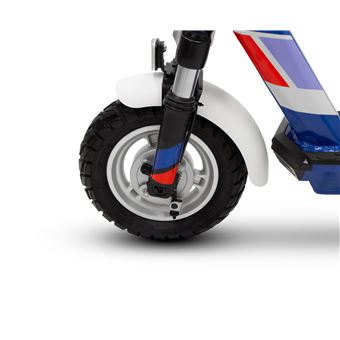 Trottinette électrique Aprilia Tuareg avec clignotants 550 W Bleu et Blanc