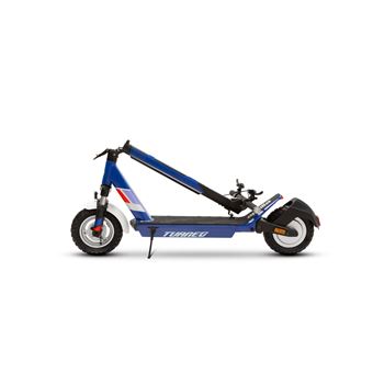 Trottinette électrique Aprilia Tuareg avec clignotants 550 W Bleu et Blanc