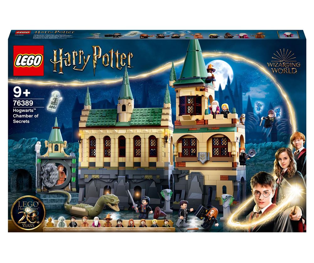 LEGO 76389 Harry Potter La Chambre des Secrets de Poudlard Lego Achat prix fnac