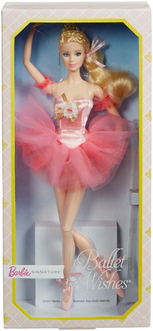 Barbie ballerine poupée danseuse aux cheveux blonds, Avec tutu