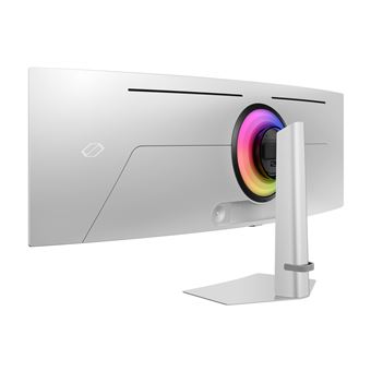 Ecran PC Gaming Samsung Odyssey OLED G93SC 49" Incurvé UWQHD Argent Métal