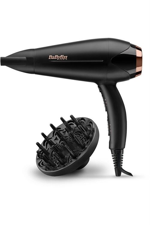 Sèche-cheveux BaByliss Turbo Shine D570DE 2200 W Noir