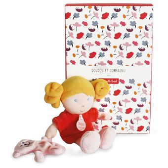 Doudou Demoiselle Doudou et Compagnie Corail