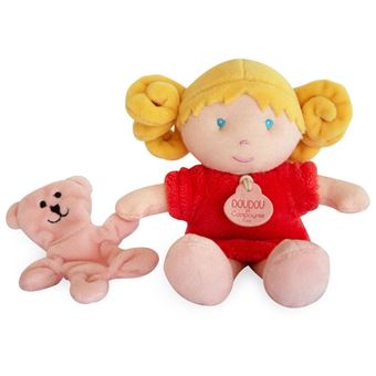 Doudou Demoiselle Doudou et Compagnie Corail