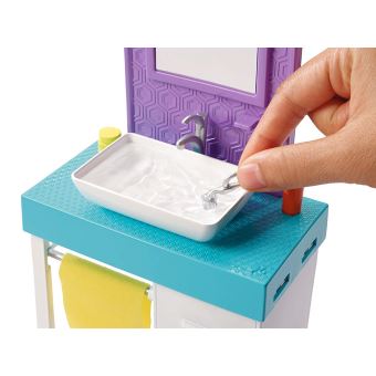 Playset Barbie Ken et salle de bain