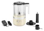 KitchenAid 5KFCB519EAC - Hachoir - 1.19 litres - sans fil - crème