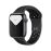 Nike Watch Series 5 GPS 44 mm verzegelde grijze aluminium behuizing met Nike sportriem zwart en antraciet S / M en M / L maten_0