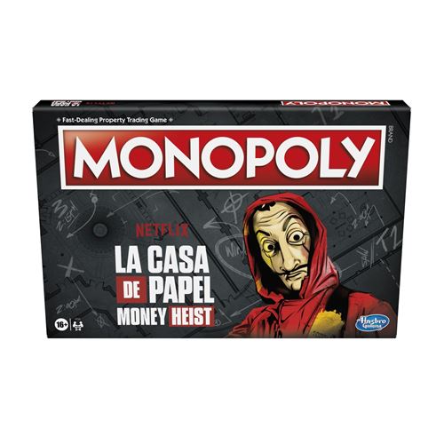 Jeu classique Hasbro Gaming Monopoly La Casa de Papel