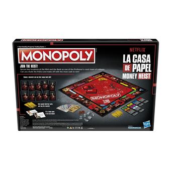 Jeu classique Hasbro Gaming Monopoly La Casa de Papel