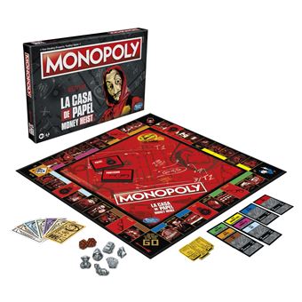 Jeu classique Hasbro Gaming Monopoly La Casa de Papel