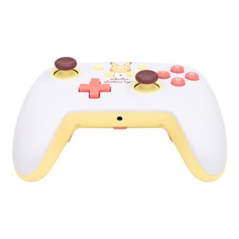 Manette filaire type électrique améliorée pour Nintendo Switch PowerA Edition Pokémon Pikachu
