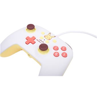 Manette filaire type électrique améliorée pour Nintendo Switch PowerA Edition Pokémon Pikachu