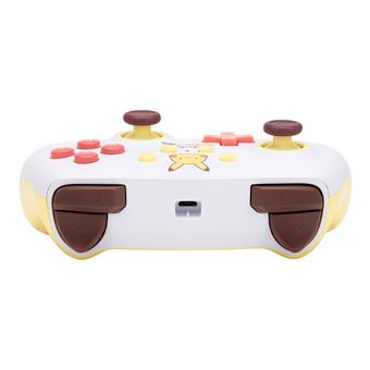 Manette filaire type électrique améliorée pour Nintendo Switch PowerA Edition Pokémon Pikachu