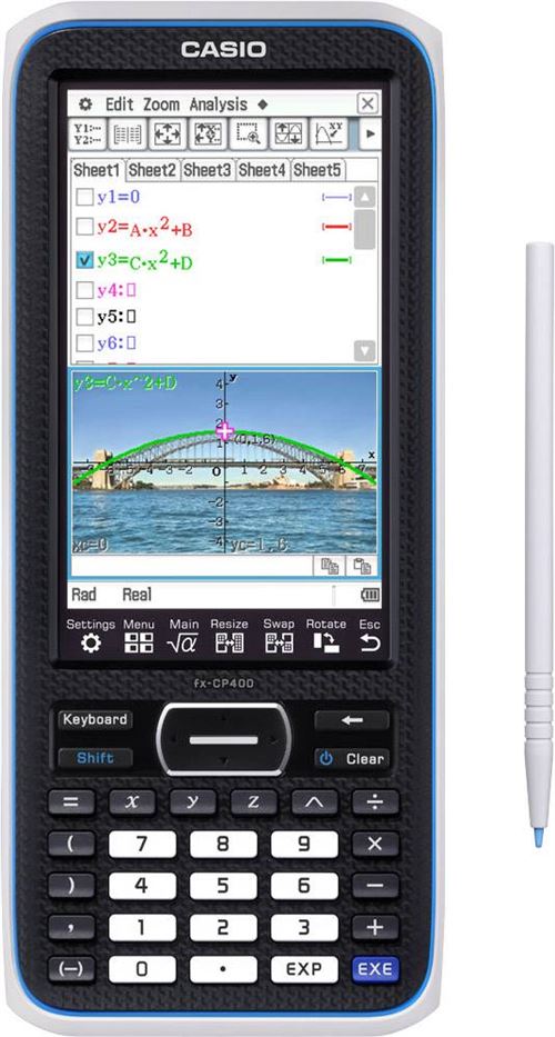 Casio FX CP400+E - vue 3
