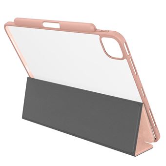 Etui Qdos Muse Transparent Rose pour iPad Air 11'' 10.9'' Pro 11''