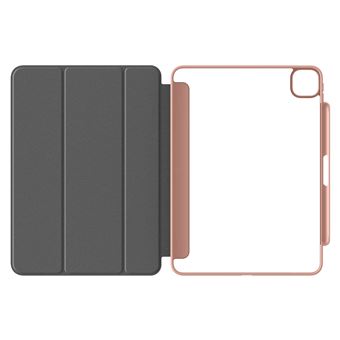 Etui Qdos Muse Transparent Rose pour iPad Air 11'' 10.9'' Pro 11''