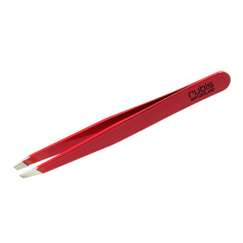 RUBIS PINCE A EPILER EN BIAIS ROUGE
