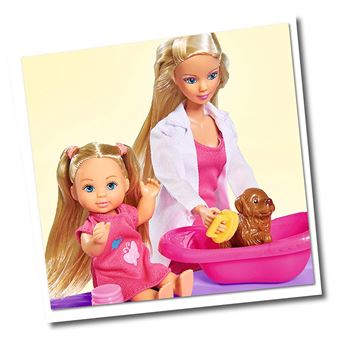 Playset Simba Steffi Love Vétérinaire - Figurine pour enfant