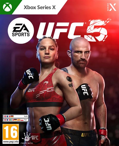 Pochette avant du jeu EA Sports UFC 5 Xbox Series X