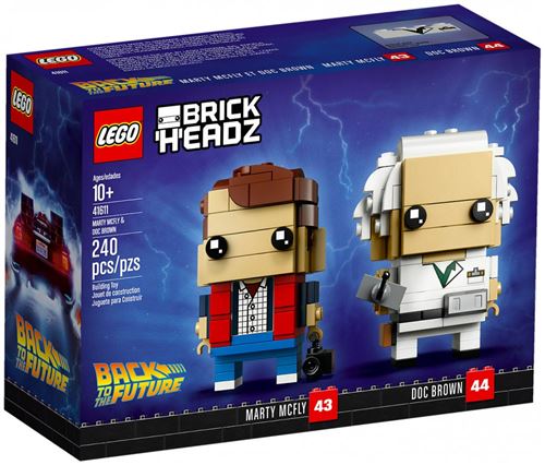 Lego Brickheadz Lego® Brickheadz™ 41611 Marty Mcfly Et Doc Brown