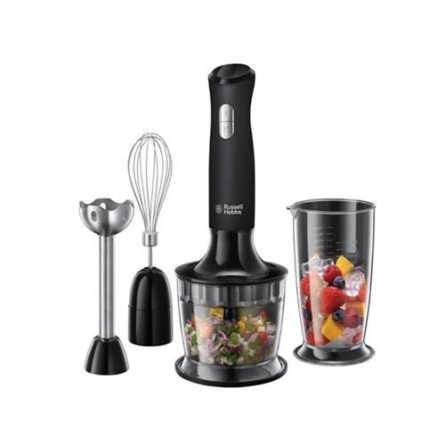 Russell Hobbs Noir Mixeur Plongeant 3 En 1 24702-56 500 W