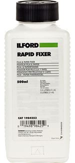 Fixateur pour film et papier Ilfr Rapid Fixer 500 ml Blanc