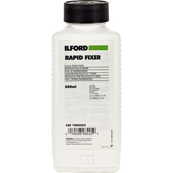 Fixateur pour film et papier Ilfr Rapid Fixer 500 ml Blanc