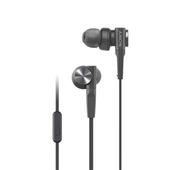 Ecouteurs intra-auriculaires filaires Sony MDR-XB55AP Noir - Ecouteurs