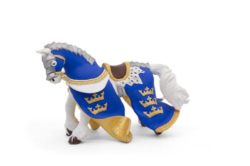 Papo Bleu Figurine Cheval Du Roi Arthur