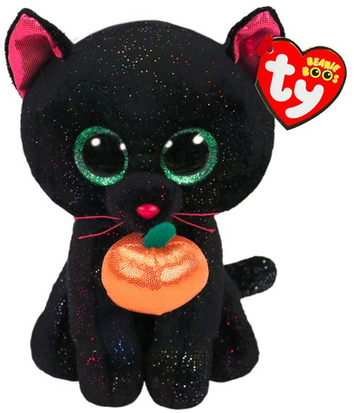 Peluche Ty Beanie Boo's Potion le Chat Noir 23 cm
