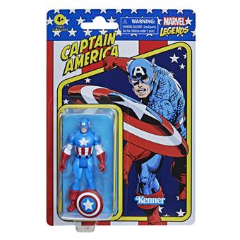 Figurine Marvel Legends Rétro 3,75 pouces Captain America