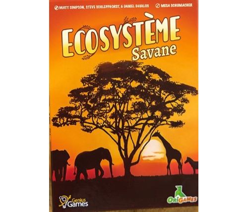Jeu de stratégie Origames Ecosystème Savane - Origames