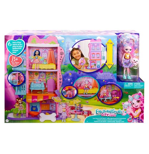 Enchantimals Poupée Coffret Appartement Des
