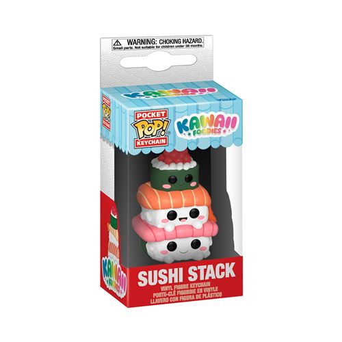 Funko Pop! Keychain: Foods Sushi Trio Mini Figurine en Vinyle à Collectionner Porte clés Fantaisie Cadeau de Noël Idée de Cadeau Fans - vue 2