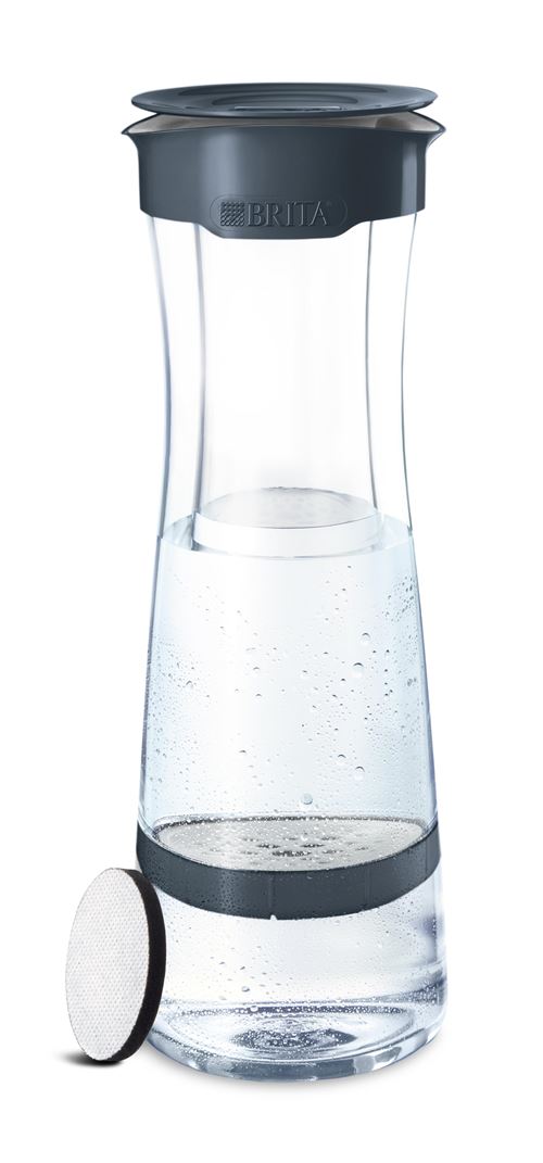 Bouteille filtrante Brita Gris Foncé avec 1 filtre MicroDisc inclus