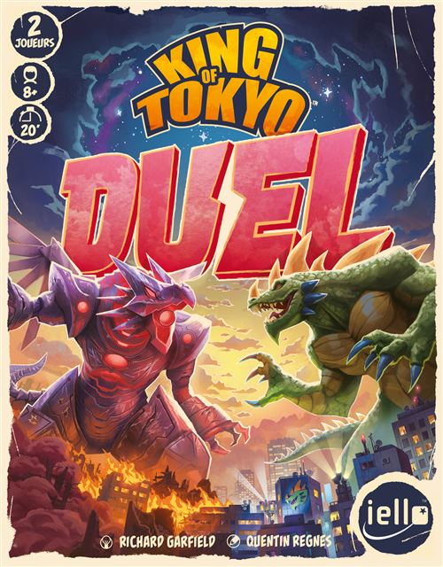Jeu de stratégie Iello King of Tokyo Duel