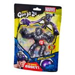 Figurine Goo Jit Zu Marvel Black panther 11 cm Noir et Gris