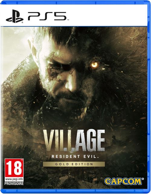 Pochette avant du jeu Resident Evil Village Gold Edition PS5