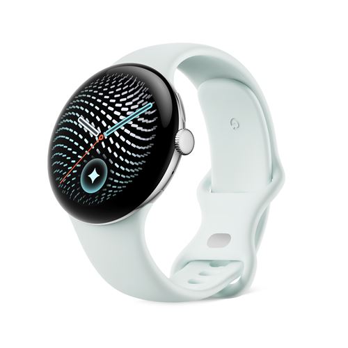 Pixel Watch 5 45 mm 4G avec bracelet sport caoutchouc et - vue 2