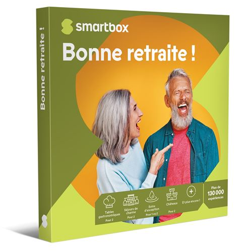 Coffret cadeau SmartBox Bonne retraite