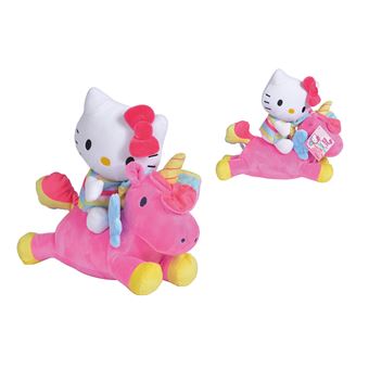 Peluche licorne Simba Hello Kitty 25 cm