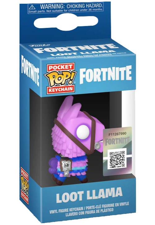 FORTNITE-POCKET POP KEYCHAINS-LOOT LAMA-4CM