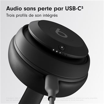 Beats Studio Pro - Écouteurs avec micro - circum-aural - Bluetooth - sans fil, filaire - Suppresseur de bruit actif - jack 3,5mm, USB-C - Marron foncé