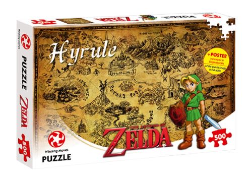 Puzzle 500 pièces Zelda Hyrule Winning Moves