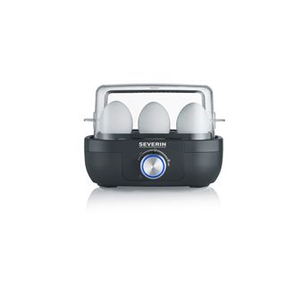 Cuiseur à œufs SARO DAMO Inox - 6 œufs, Thermostat Réglable, 230V 1050W