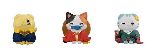 Pack de 3 mini-figurines en PVC Megahouse Taille 3 cm - Megahouse